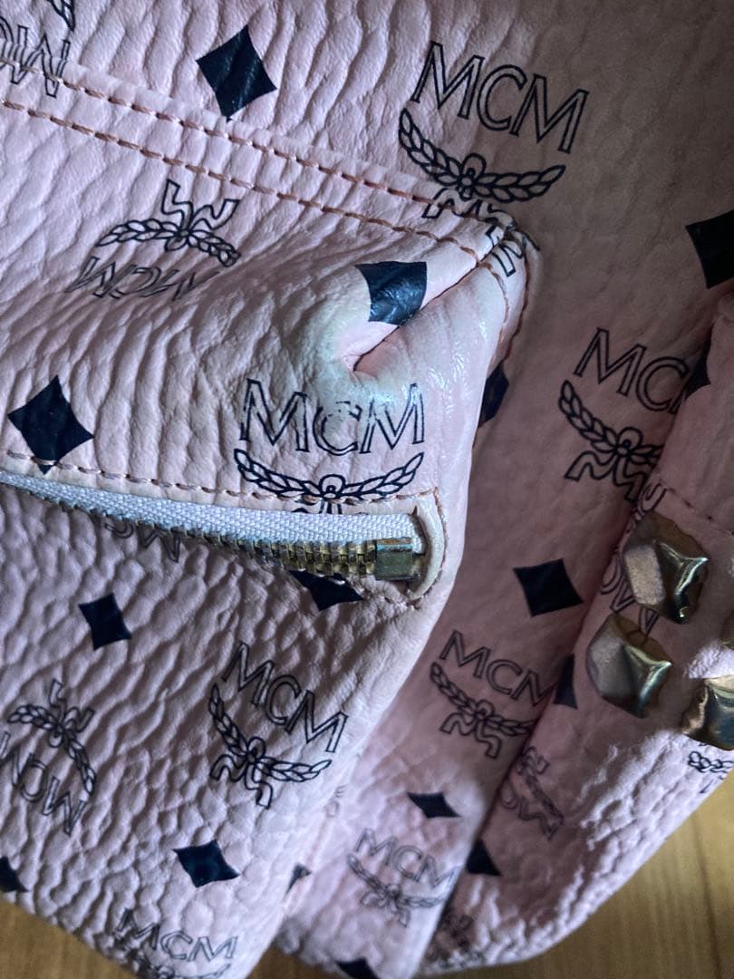 MCM バックパックピンク