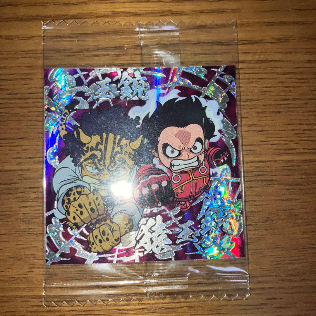 ワンピース シールウエハース第9弾 シークレット『ルフィ＆ルッチ