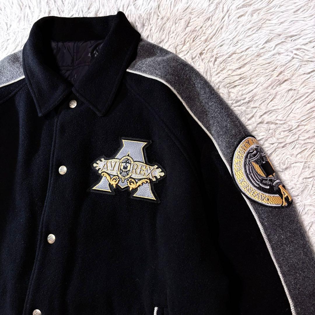 ひー様専用✨90s AVIREX リバーシブルスタジャン キルティング