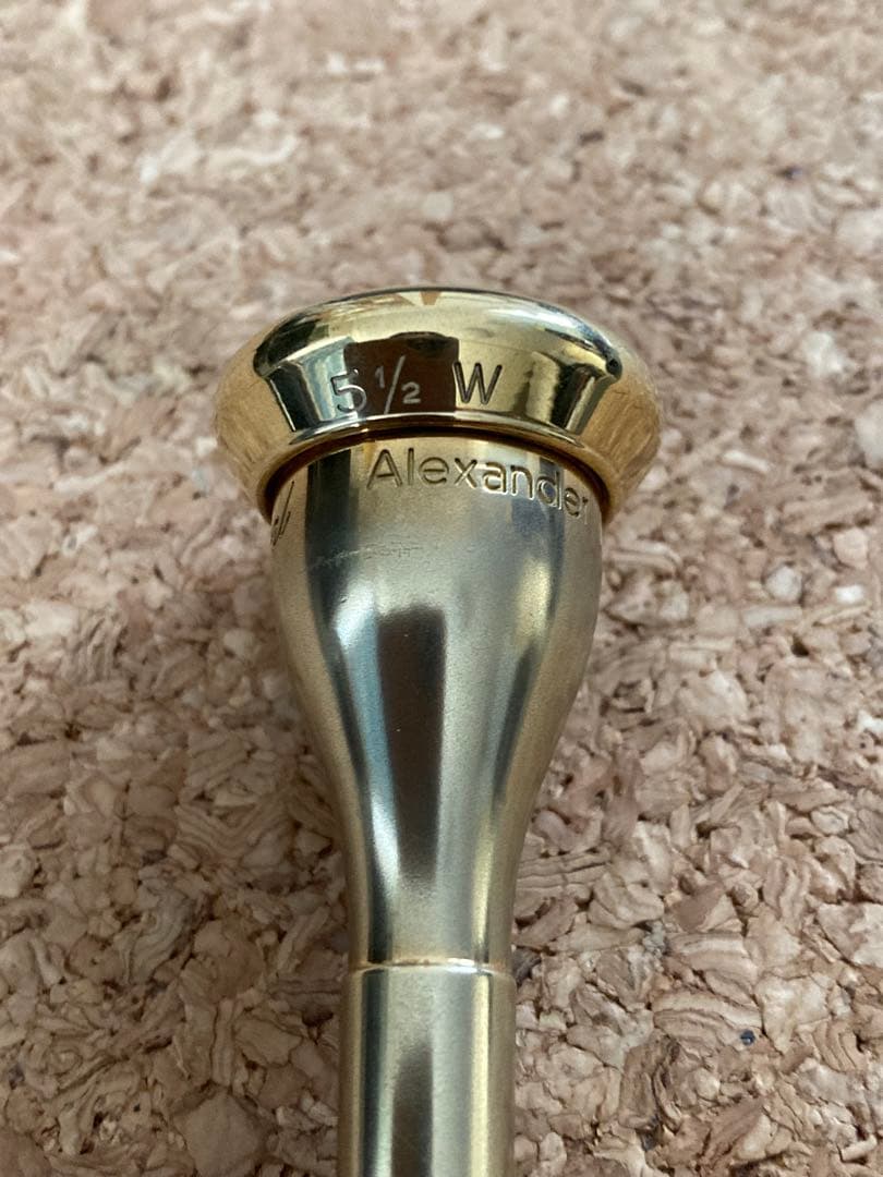 希少！Alexanderホルン用マウスピース “エクスクルーシヴ・ライン”