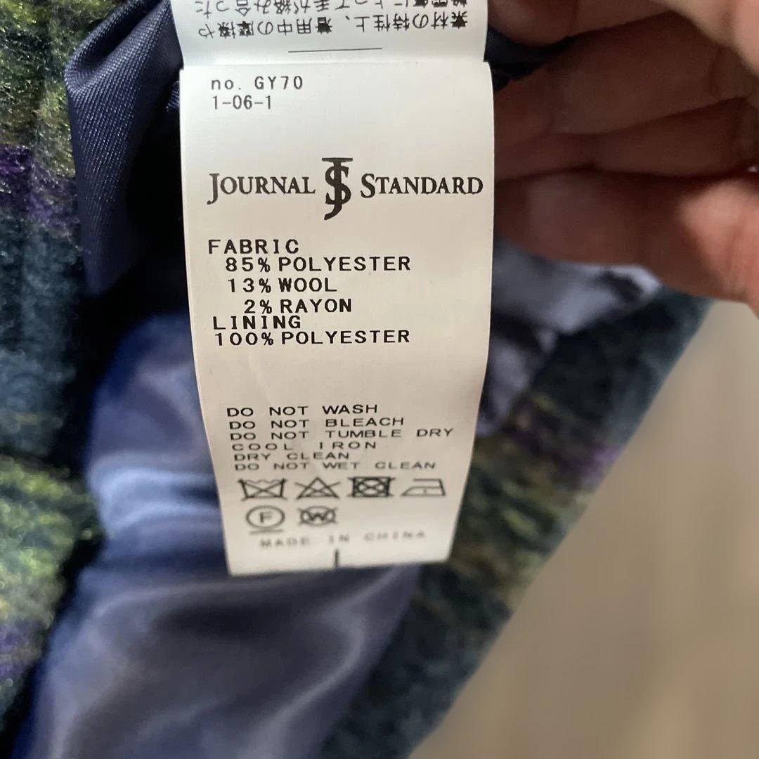 JOURNAL STANDARD シャギーチェックCPOジャケット LサイズXL