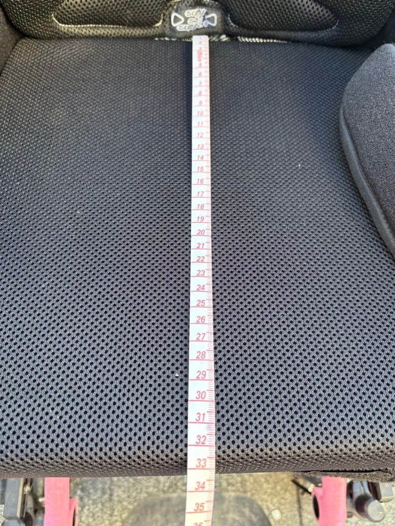 家虎　自走用車椅子 黒とピンク 子供用