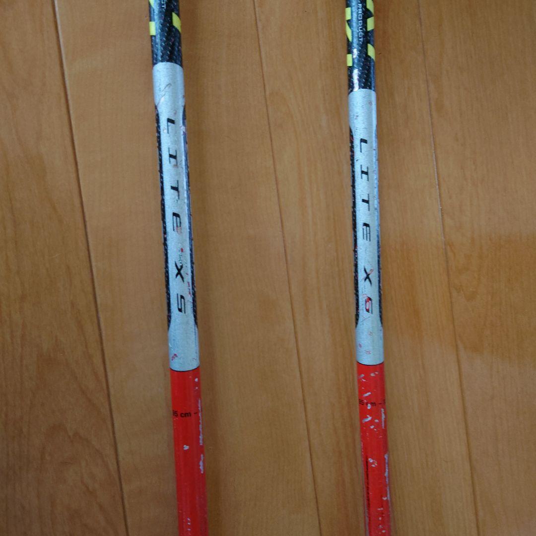 ☆LEKI ☆アルペンスキー用ストック☆95cmパンチカード付き - メルカリ