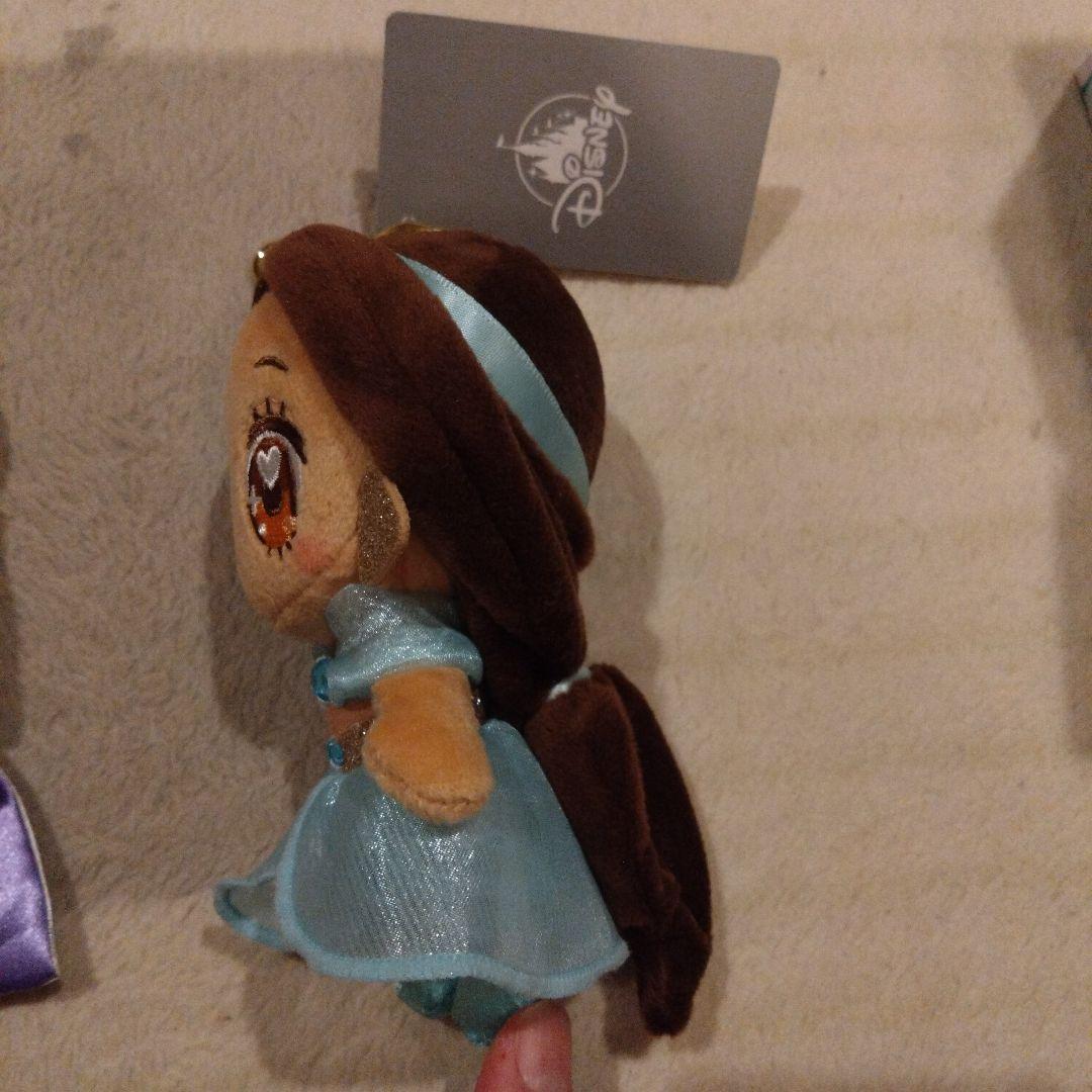 ディズニーストア アラジン&ジャスミンtiny ぬいぐるみキーチェーン