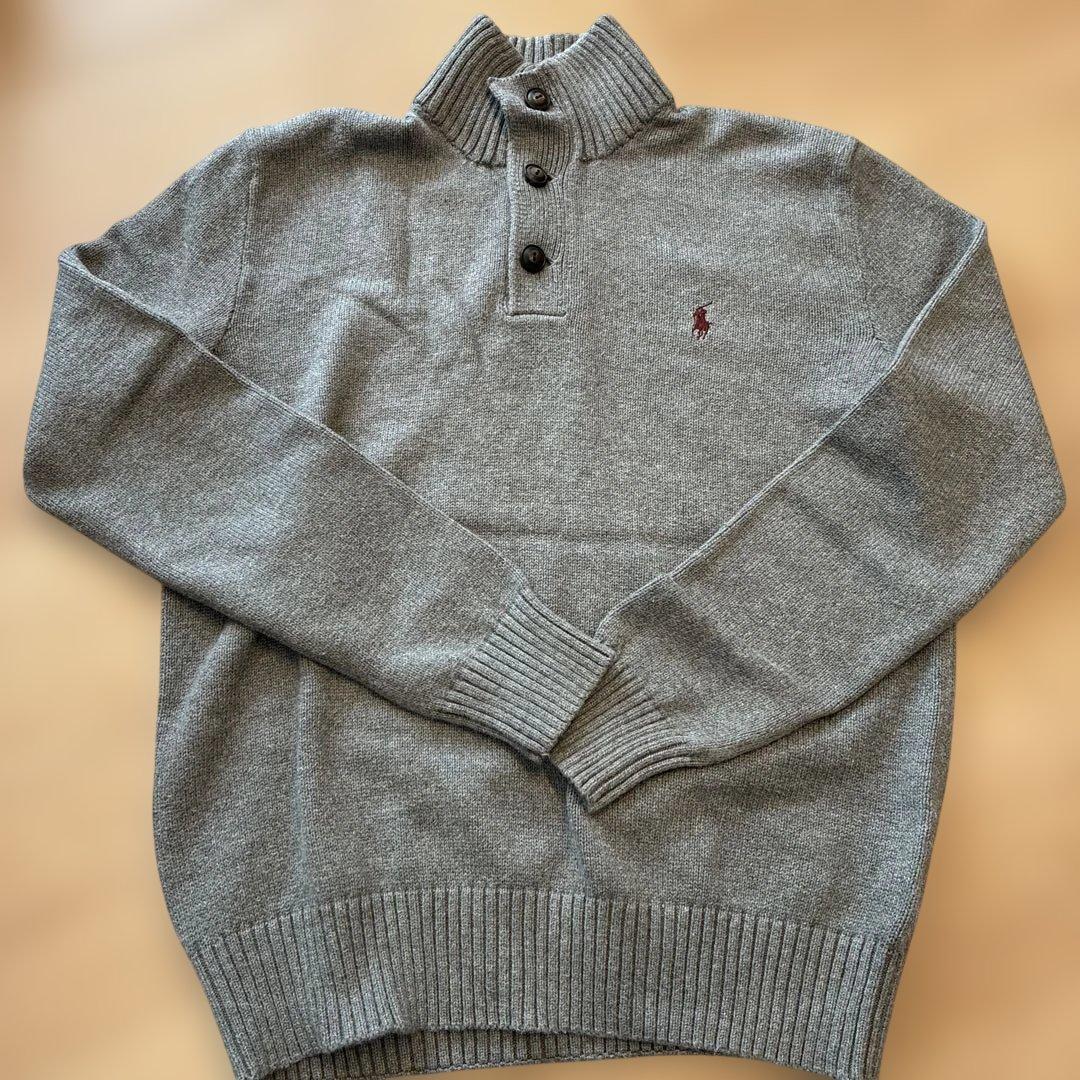 POLO by RALPH LAUREN ニット セーター グレー S - メルカリ