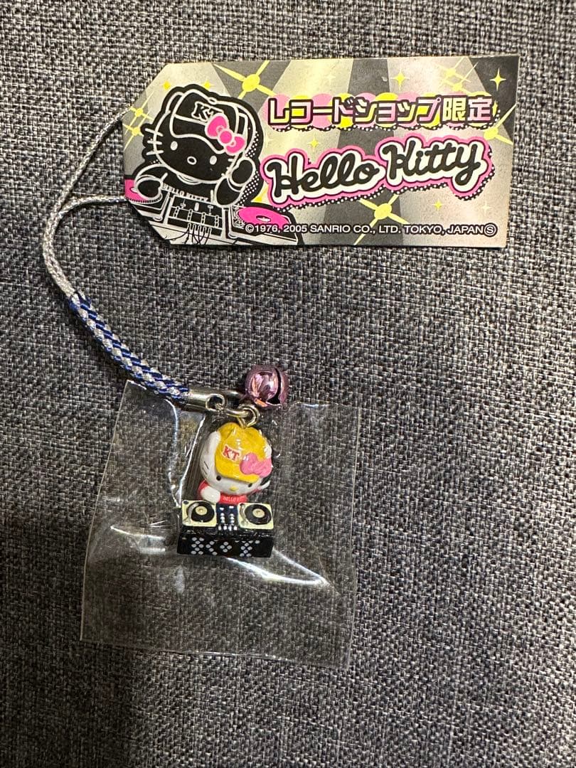 ハローキティ 根付 レコードショップ限定 DJ