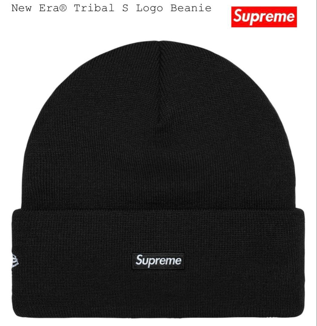 新品【supreme】New Era Tribal S Logo Beanie