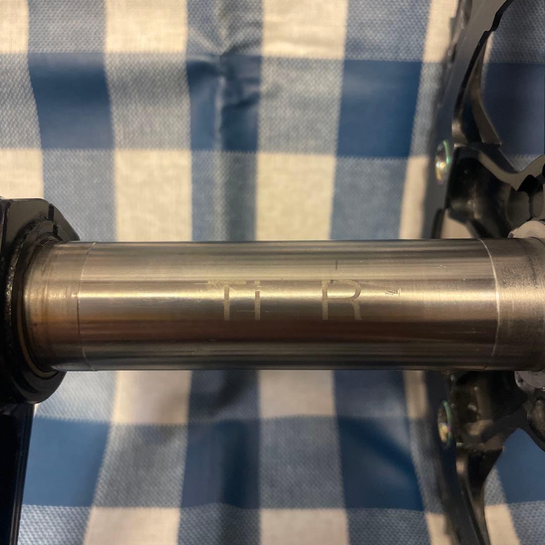 RIDEA ES 3D24 クランク(172.5) 52-35チタンシャフト