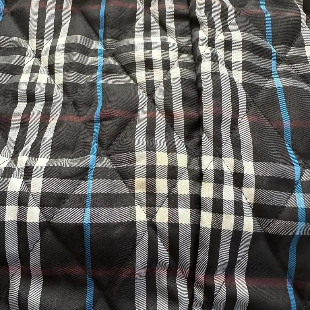 バーバリー ブルーレーベル ファー付き中綿入りモッズコート サイズＭ