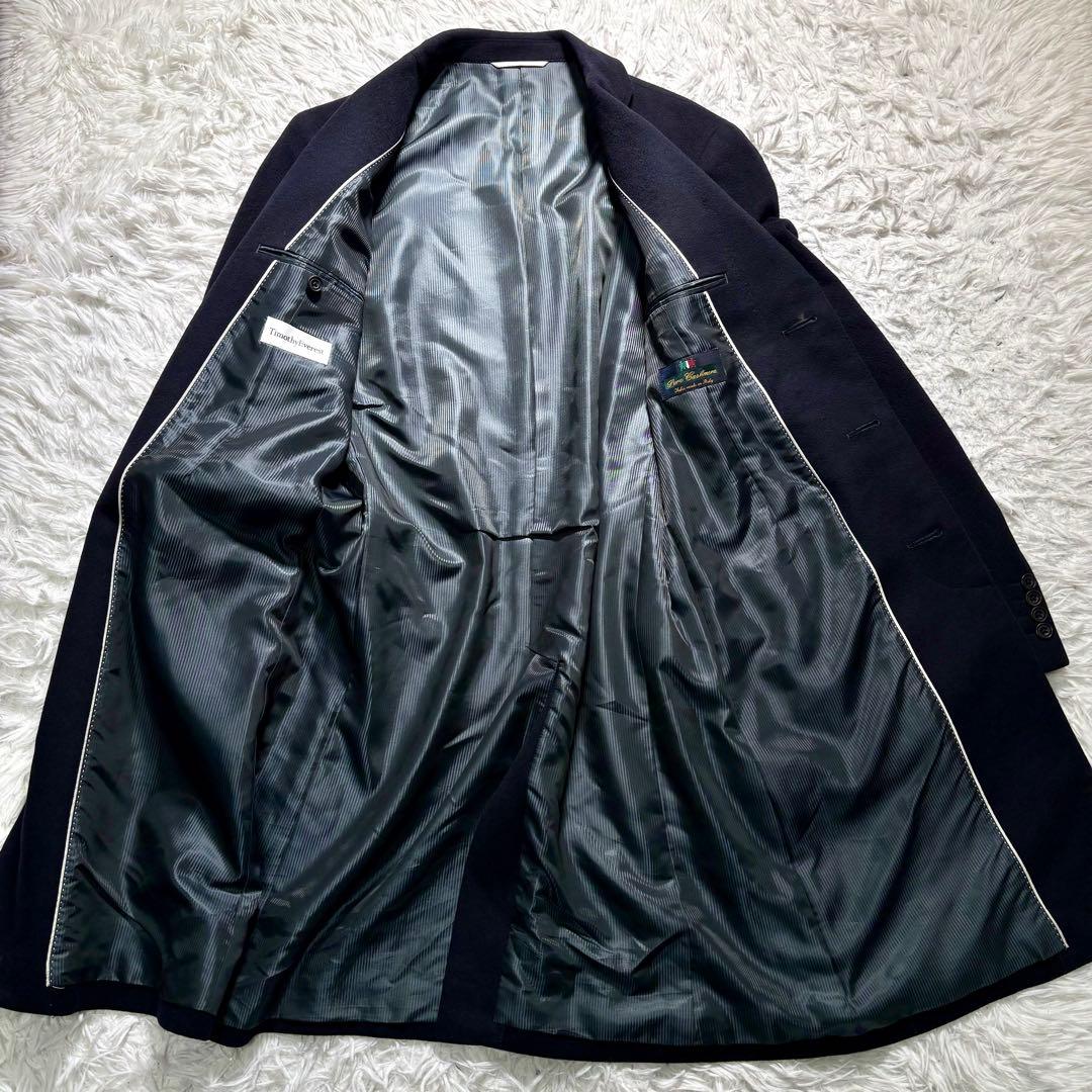 【極美品】TimothyEverest カシミヤ100% チェスターコート　LL