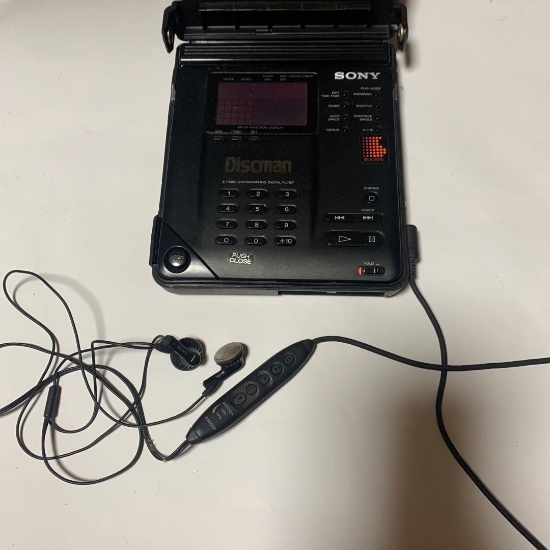 希少 ソニー SONY D-350 Discman ディスクマン ポータブル ヴ