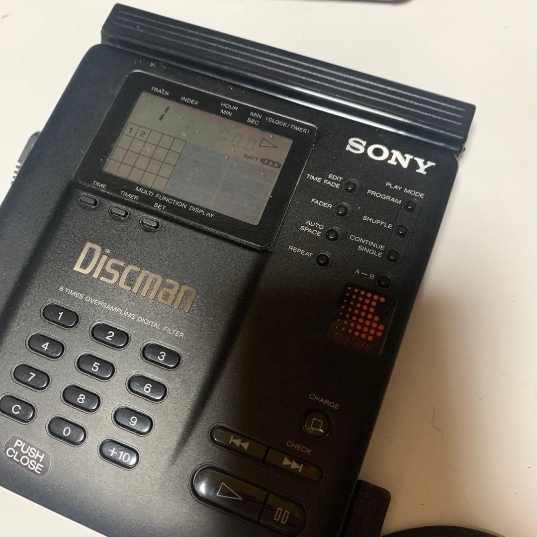 希少 ソニー SONY D-350 Discman ディスクマン ポータブル ヴ
