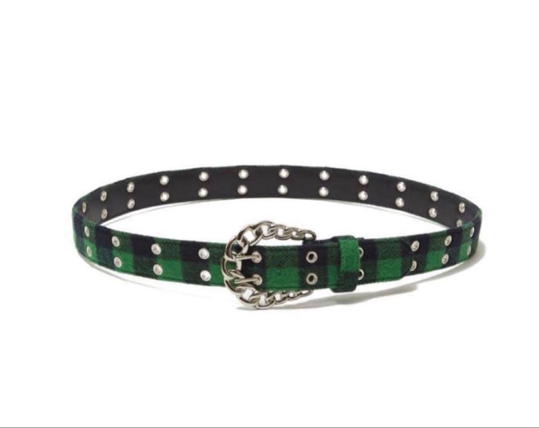 「完売品」Afb 緑 belt チェックベルト　円堂守着用　M サイズ