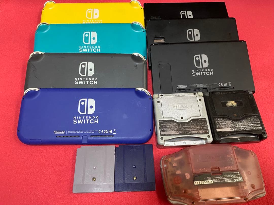 ジャンクNintendo Switchなど10台