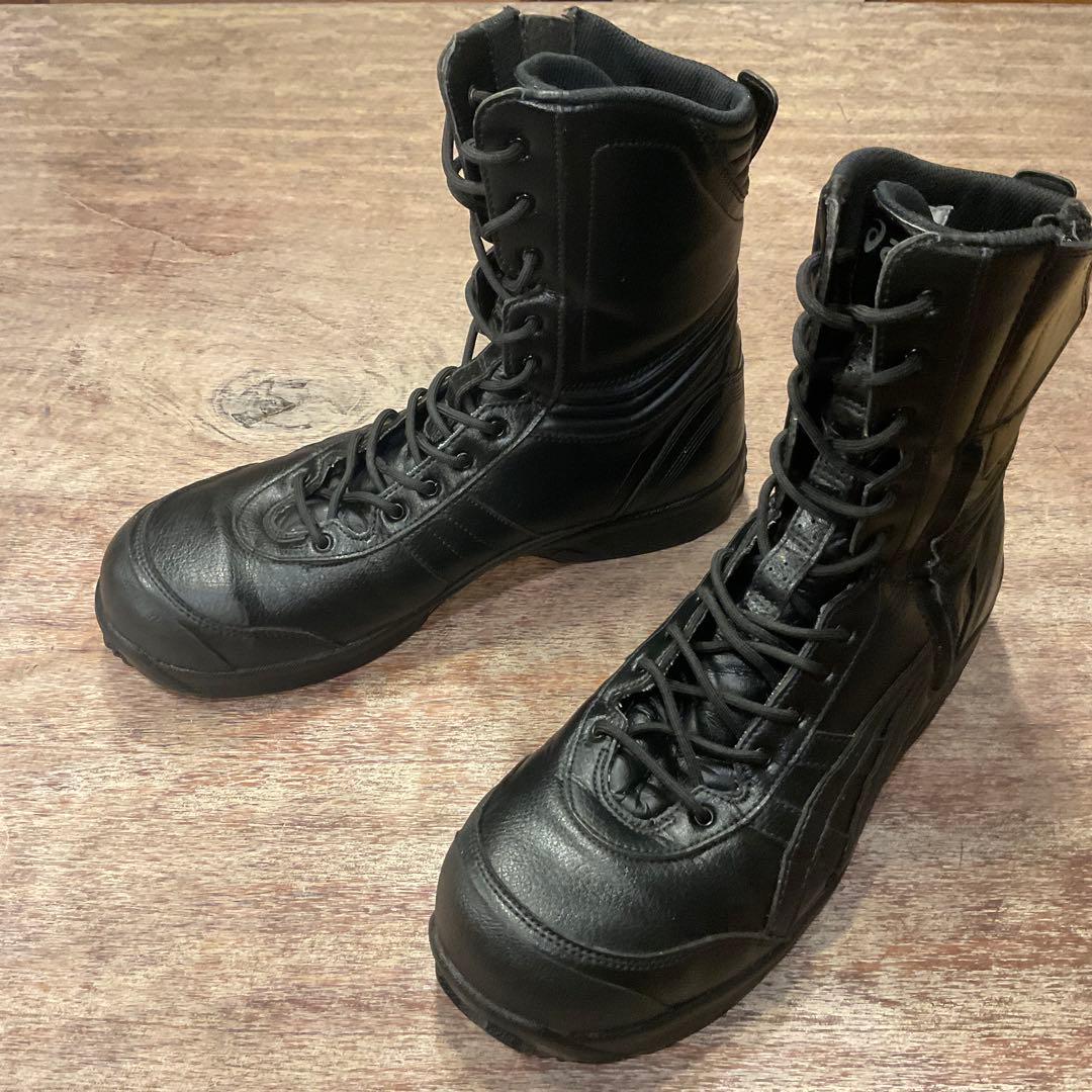 安全靴 アシックス FIS500 ウィンジョブ 長編み上げ サイドファスナー