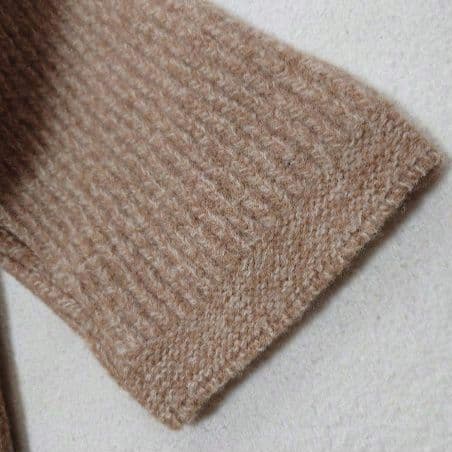 45R　アルル杢杢ニットのチロリアンコート　45rpm