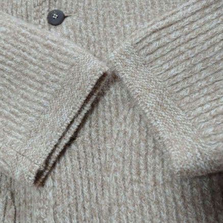 45R　アルル杢杢ニットのチロリアンコート　45rpm