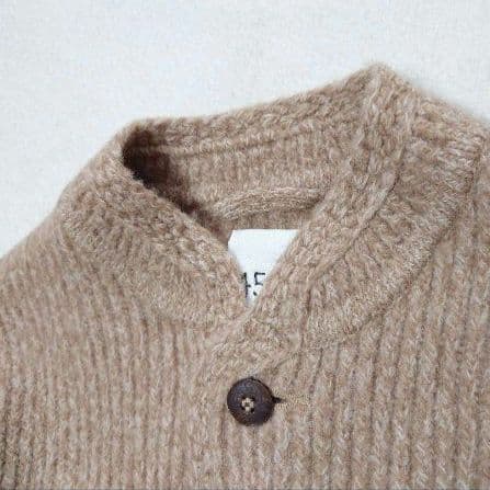 45R　アルル杢杢ニットのチロリアンコート　45rpm