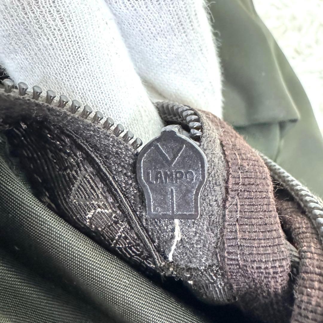 プラダ リュック 三角ロゴ ナイロン 巾着 カーキ フラップ ダブルポケット