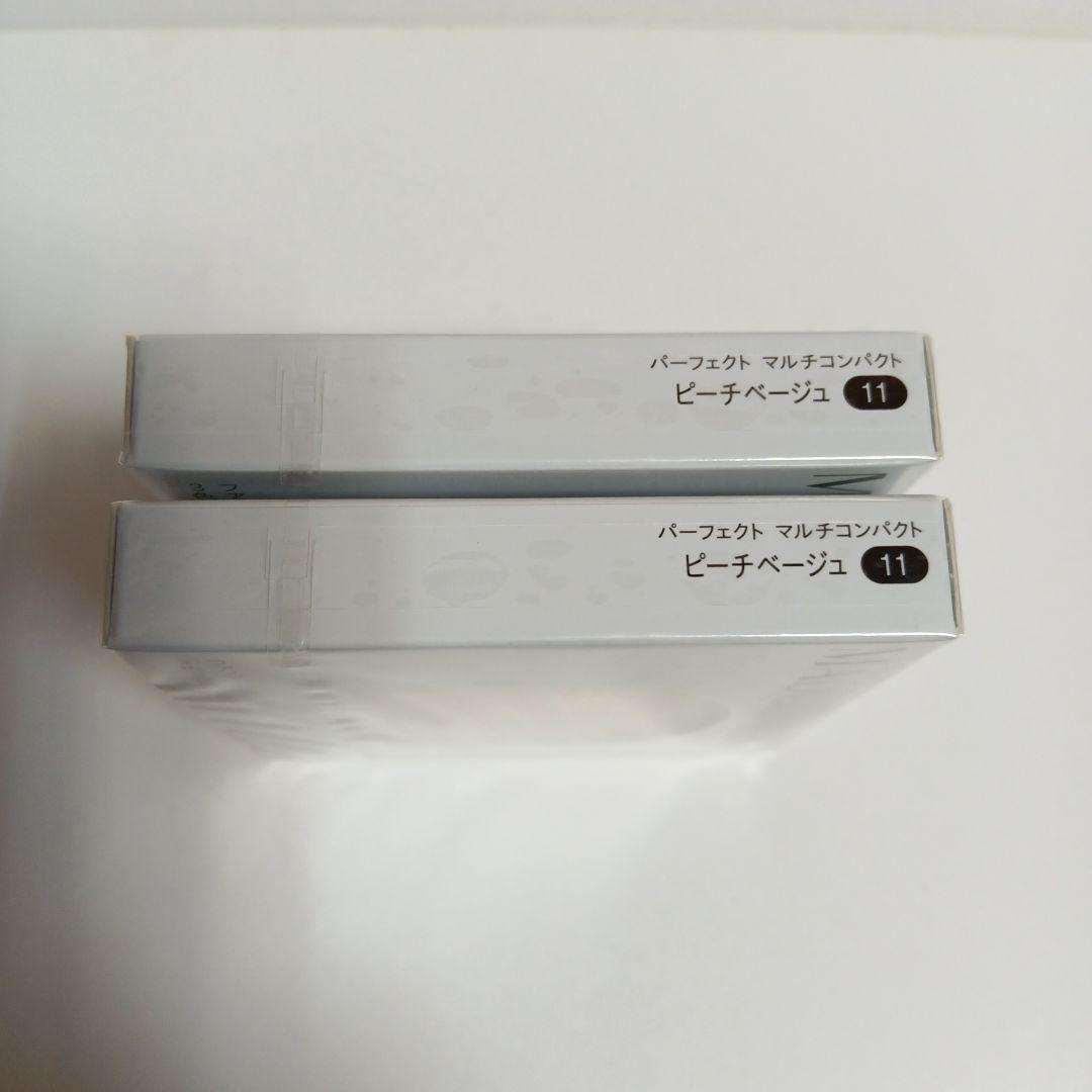 2個 マキアージュ パーフェクト マルチコンパクト 11 ピーチベージュ
