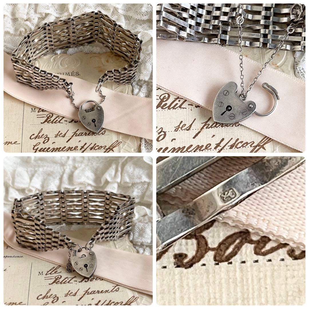 IRoHA イギリスアンティーク パドロックデザイン ブレスレット