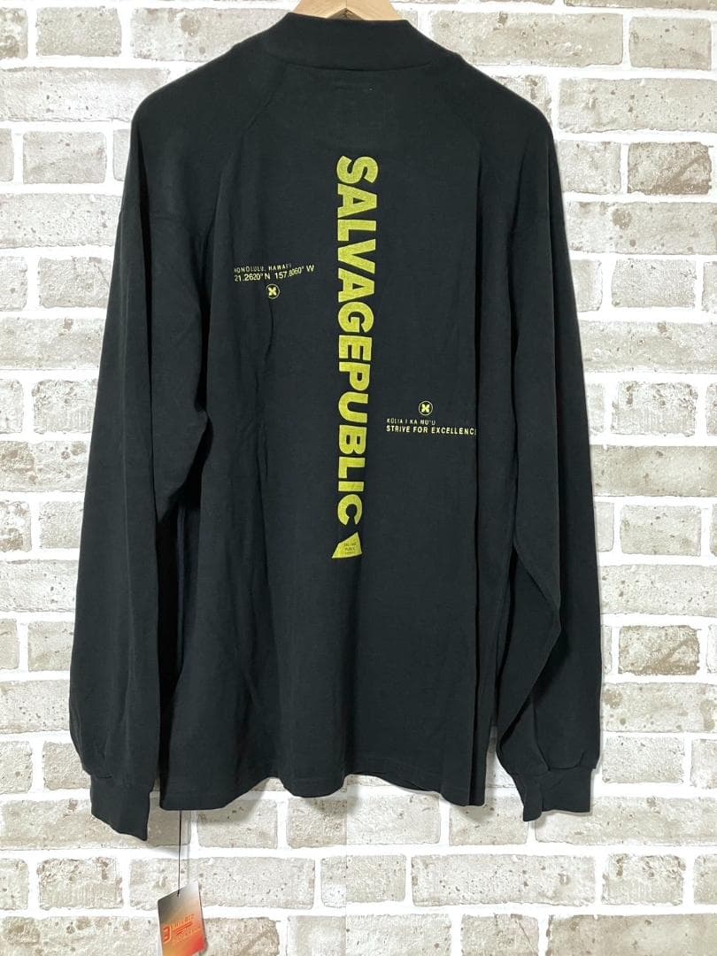 【24時間以内/早い者勝ち】新品 サルベージパブリック モックネックシャツ XL