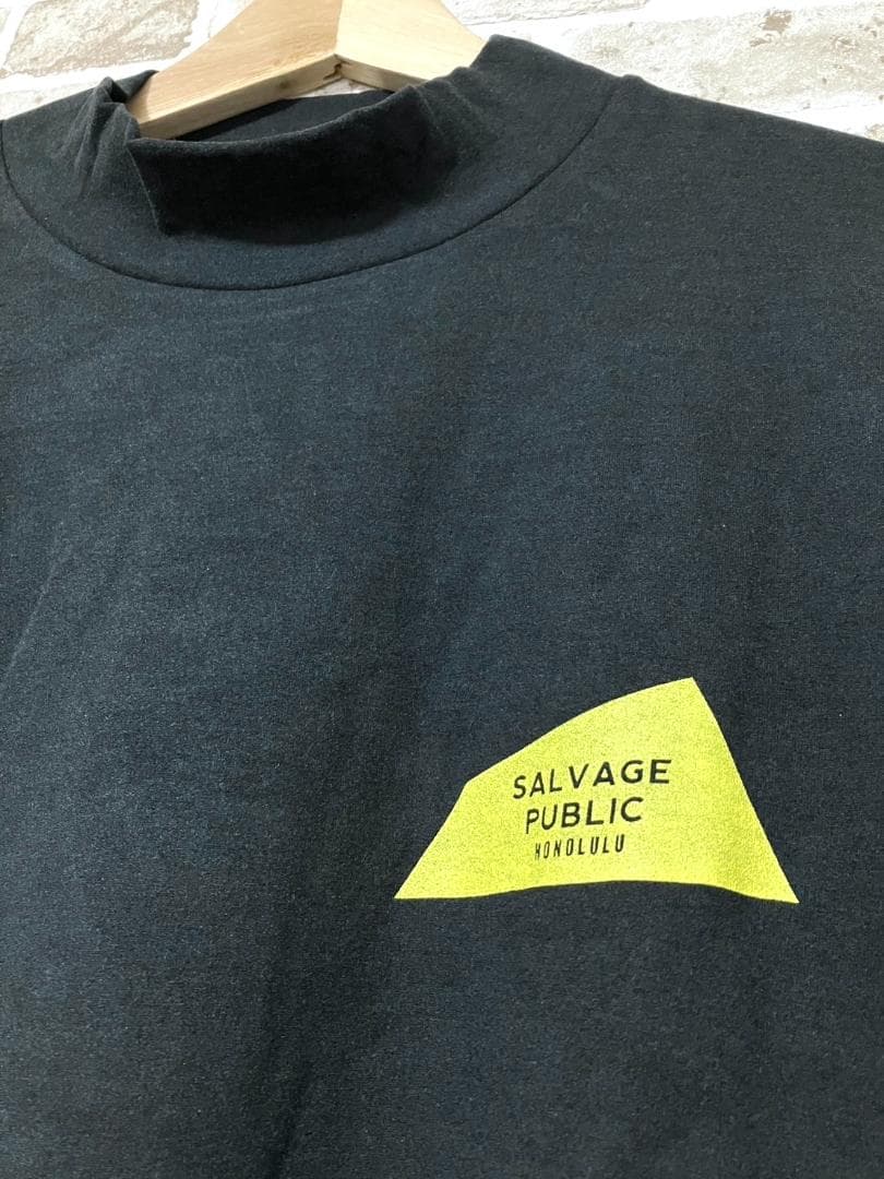 【24時間以内/早い者勝ち】新品 サルベージパブリック モックネックシャツ XL