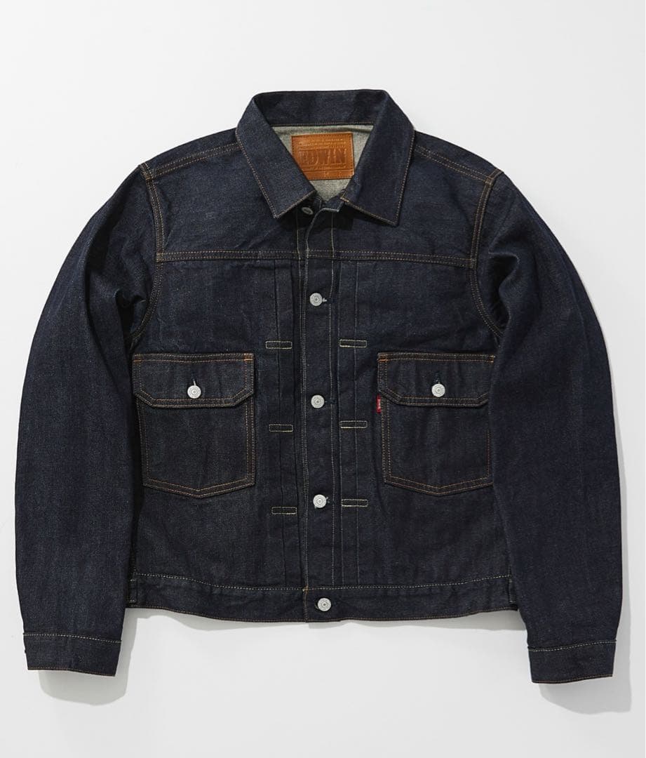 EDWIN 505ZX リジッド デニムジャケット セルビッジ 日本製