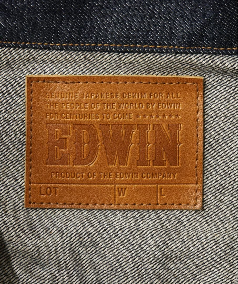 EDWIN 505ZX リジッド デニムジャケット セルビッジ 日本製