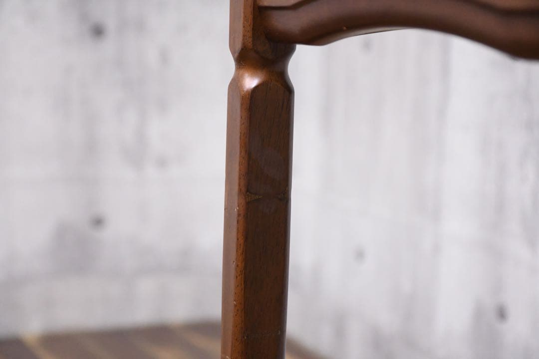 DLK145 クラシック アンティーク調 花台 飾り台 サイドテーブル