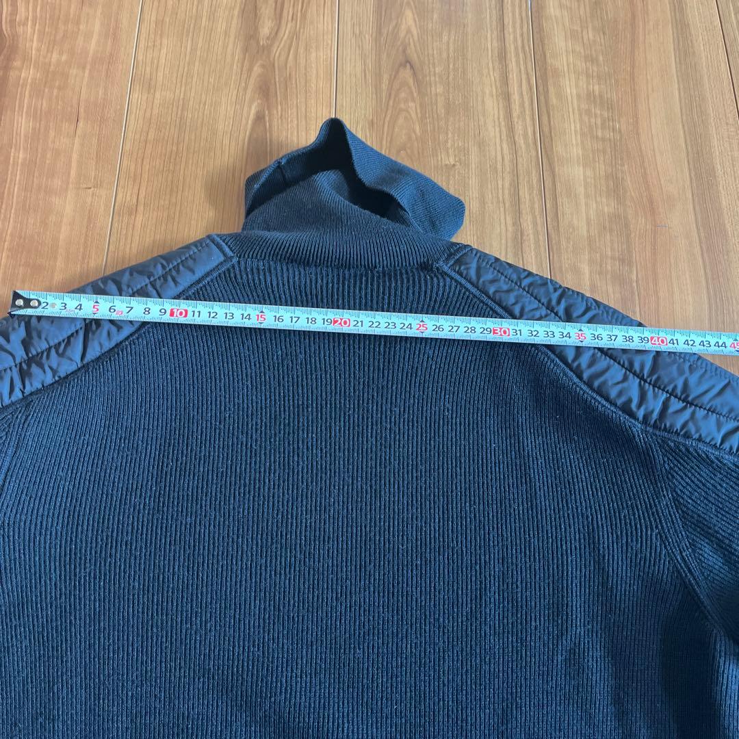 モンクレール　moncler ブラック タートルネックニット