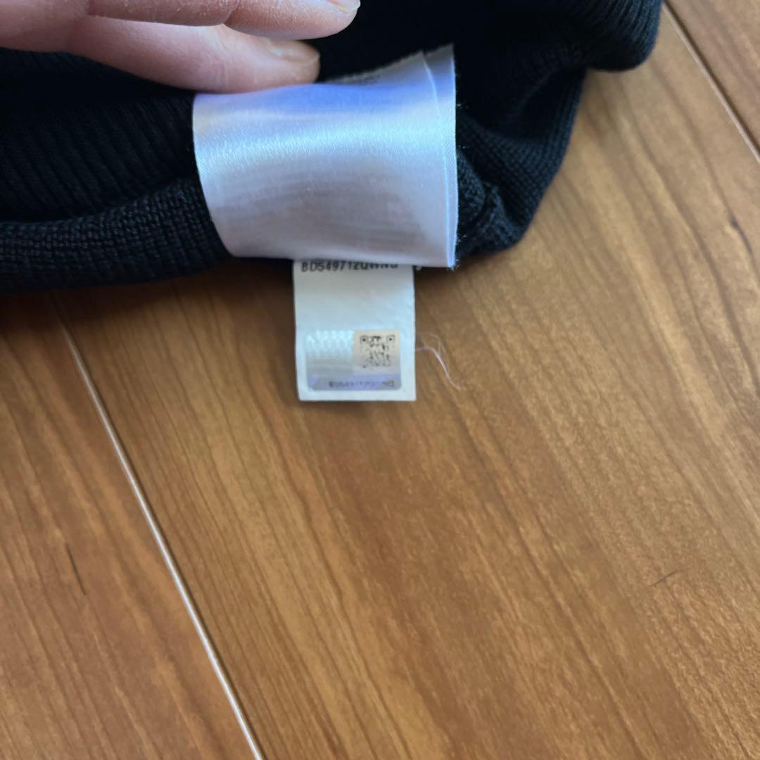 モンクレール　moncler ブラック タートルネックニット