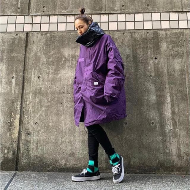 野村訓市さん着用 20AW BEDWIN M-65 モッズコート 2 パープル - メルカリ