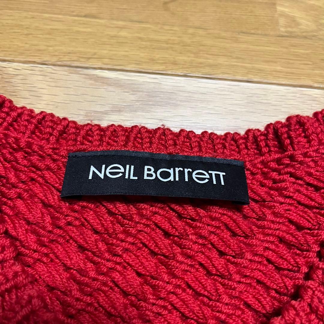 ニールバレット ラムウール ローゲージニット neil barrett 廃盤品