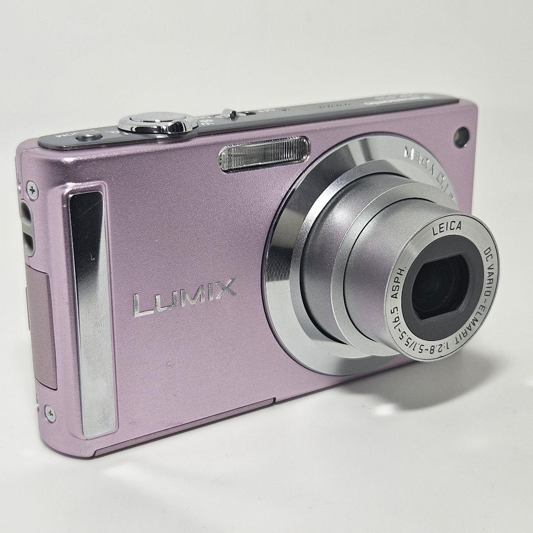 極美品 動作品 Panasonic LUMIX DMC-FS3 ピンク デジカメ