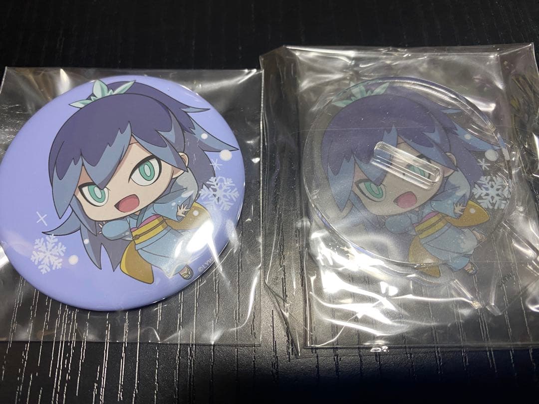 ふぶき姫 百鬼姫 椿姫 妖怪ウォッチ アクリルスタンド 缶バッジ