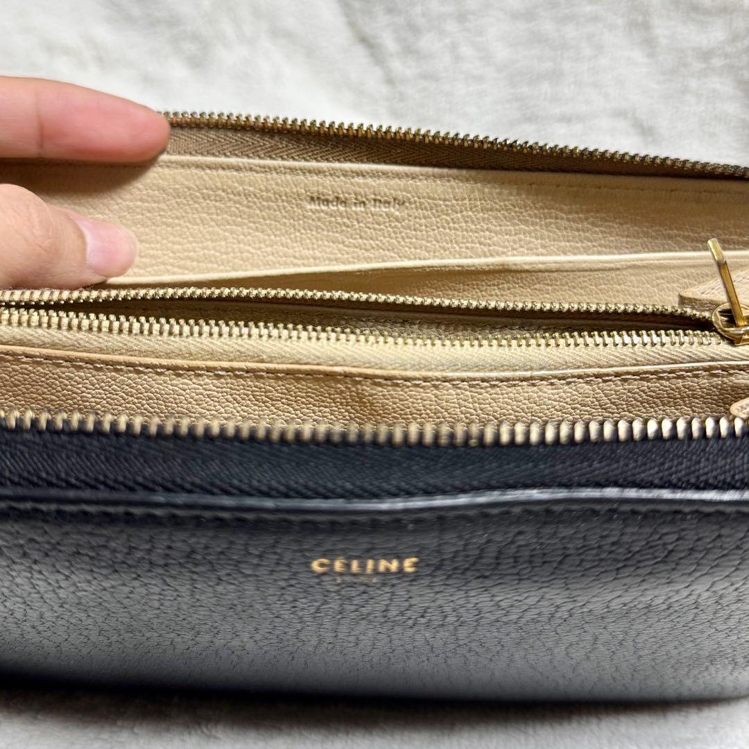 Celine セリーヌ　長財布　ブラック