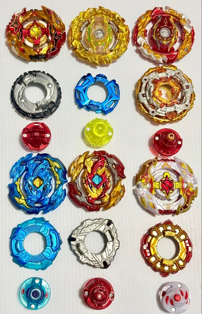 ベイブレードバースト 歴代スプリガン まとめ売り 限定含む シューター付き