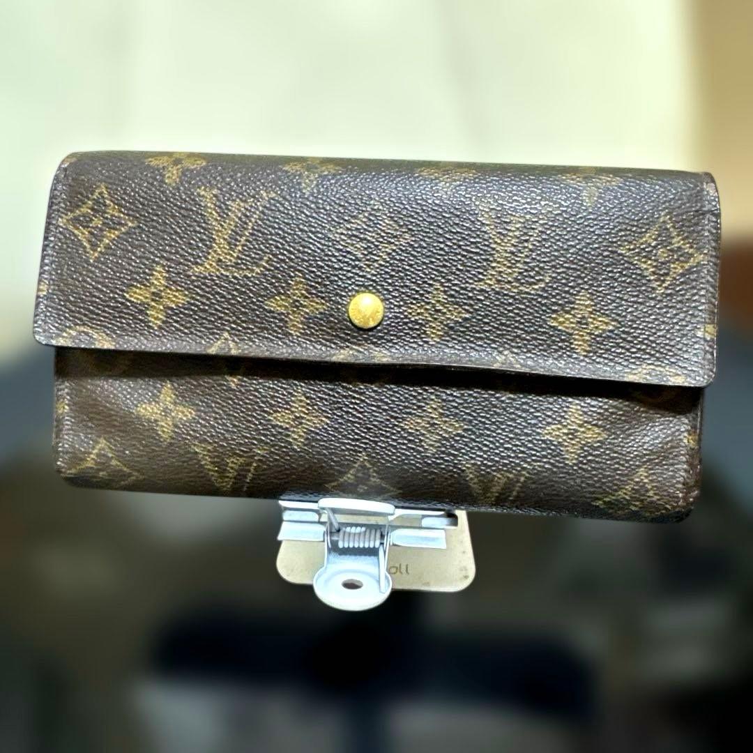 ④★良品♪モノグラム 三つ折り長財布