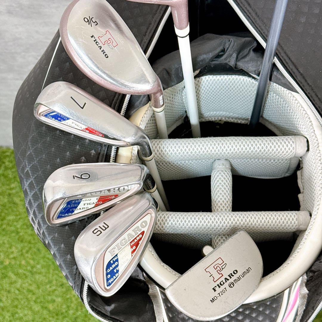 ゴルフクラブセット レディース ゼクシオ フィガロ ハーフセット
