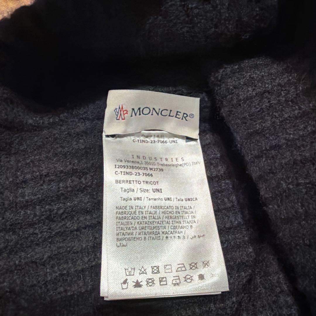 MONCLEニット帽 レア 完売品 UNISEX