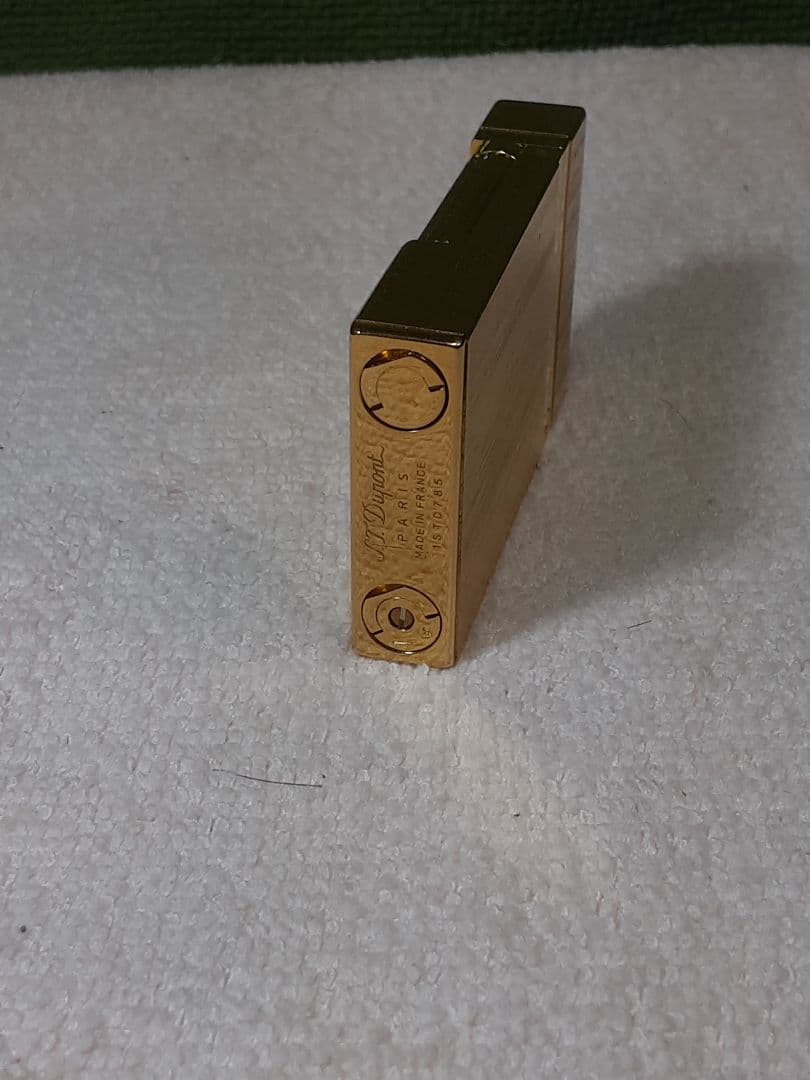 Chapado en Laton ヘアラインゴールド Hg デュポンの音 - メルカリ