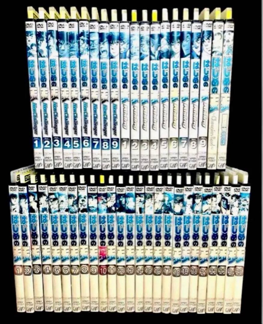 【全巻/DVD】はじめの一歩(1期〜3期)＆スペシャル＆OVA 全45巻