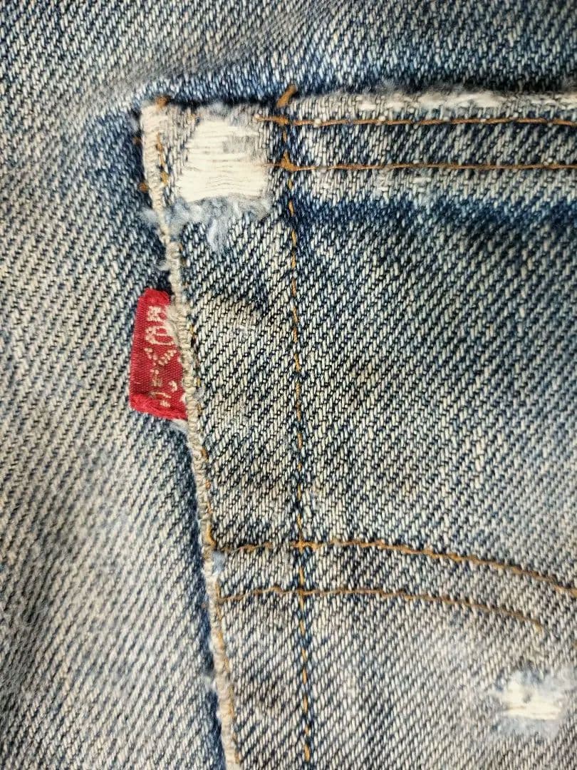 s*ー様 Levi's 501 66前期 W33 ヴィンテージ ノーリペア - メルカリ