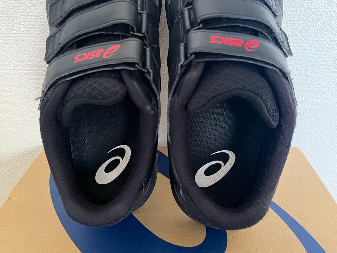 安全靴 アシックス ウィンジョブ CP112 黒 スニーカー 26.5cm