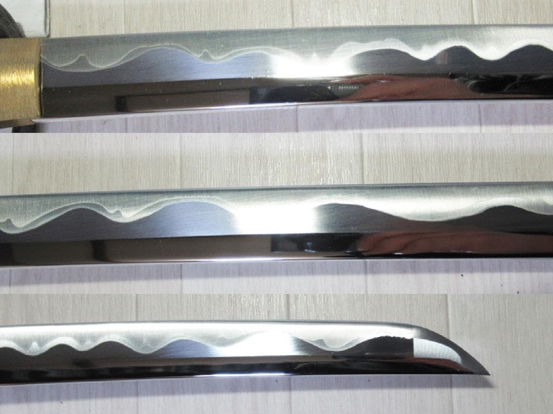 模造刀　時代拵え　岐阜関刀剣工房　硬質合金製　剣道型 居合刀