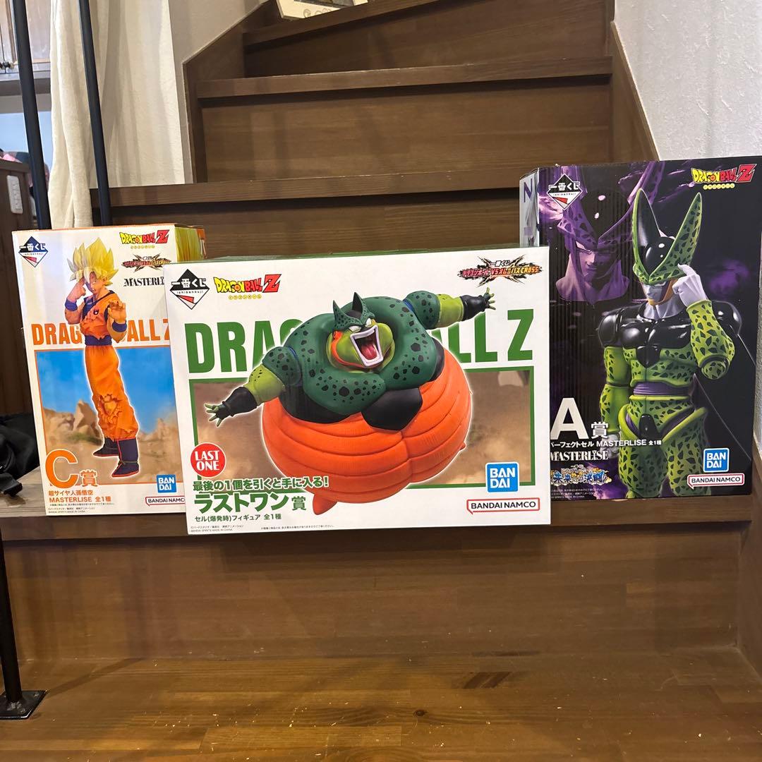 ドラゴンボール 一番くじ セル フィギュアセット - メルカリ