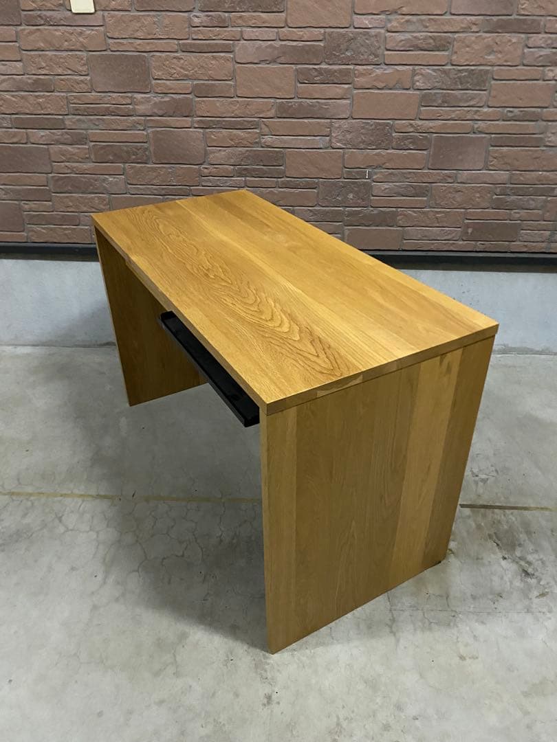 【さくら】無印良品 無垢材　デスク オーク材 W110cm