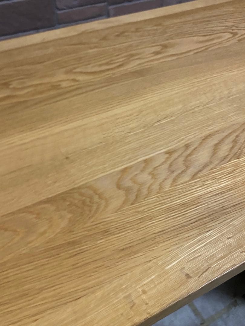【さくら】無印良品 無垢材　デスク オーク材 W110cm