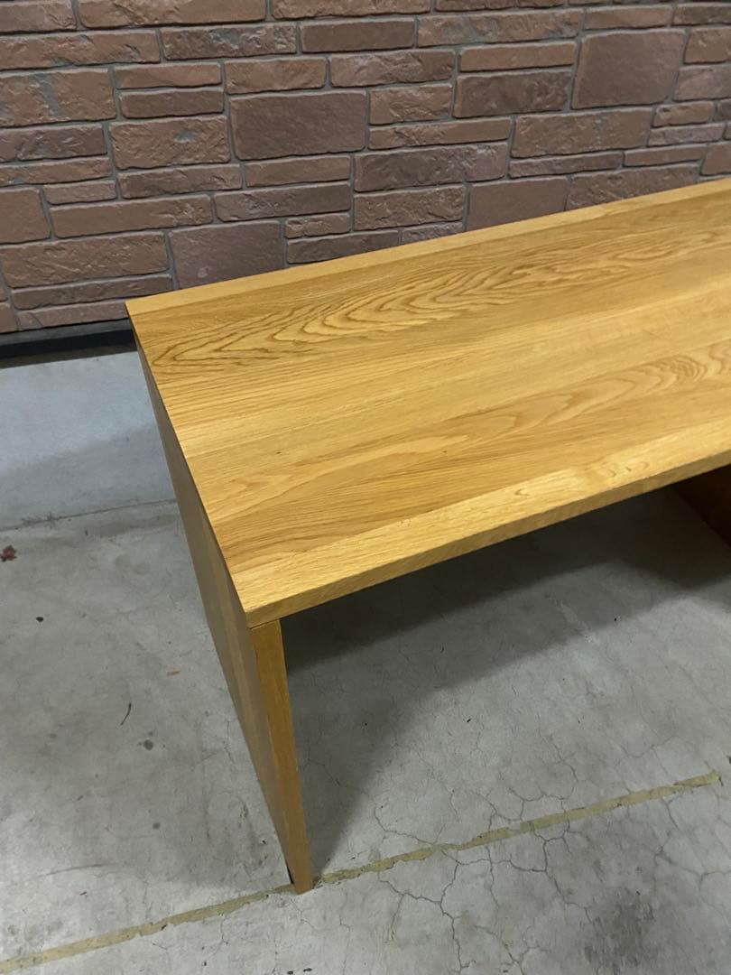 【さくら】無印良品 無垢材　デスク オーク材 W110cm